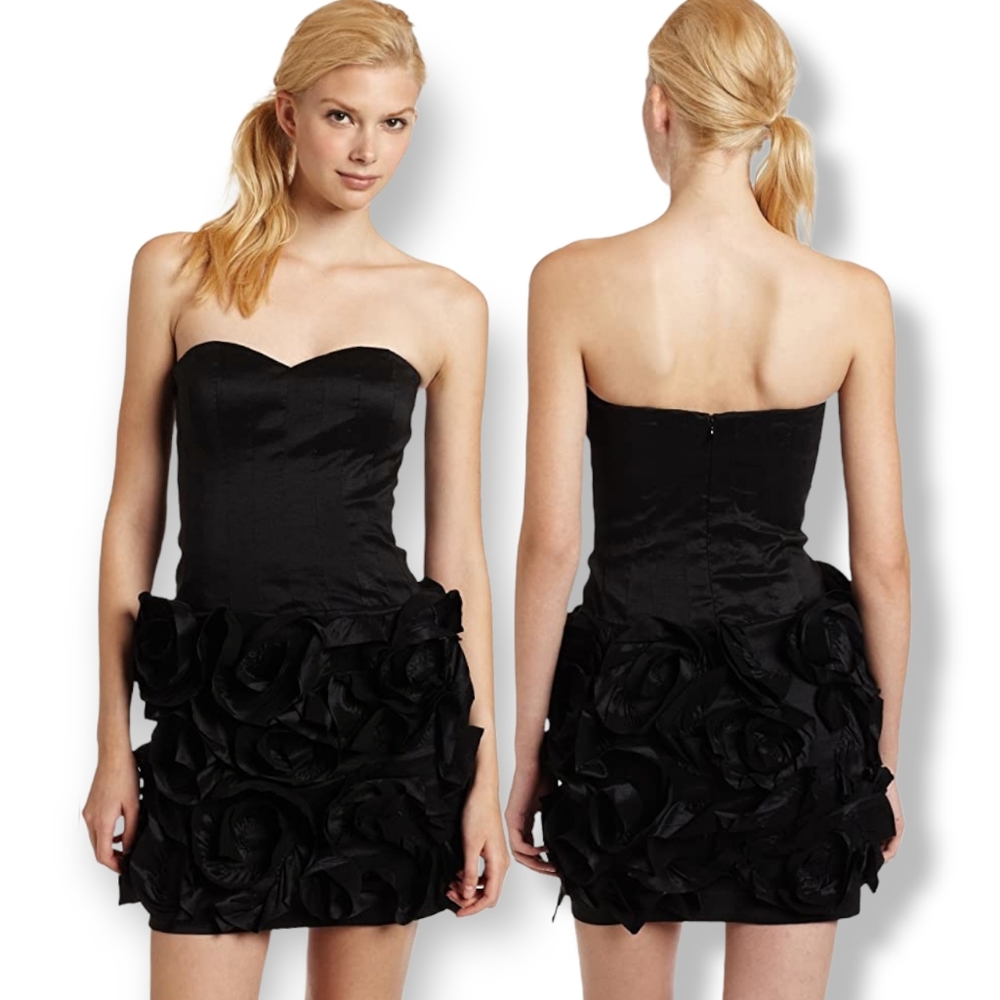Max & Cleo Black Cassie Dress